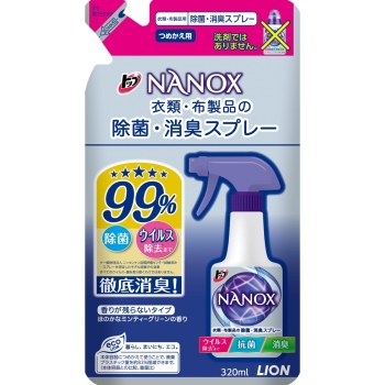 トップ　ＮＡＮＯＸ　除菌・消臭スプレー　詰替