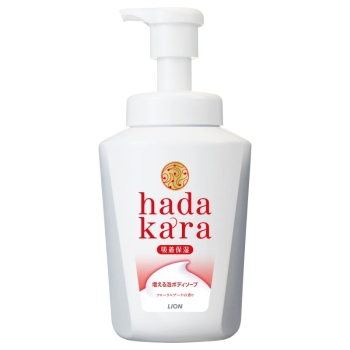 ｈａｄａｋａｒａ　泡タイプ　フローラルブーケの香り　本体　５５０ｍｌ