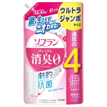 ソフランプレミアム消臭フローラル替UJ1520ml