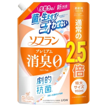 ソフランプレミアム消臭アロマソープ替特大950ml