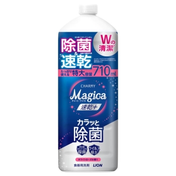 Ｍａｇｉｃａ速乾＋除菌ＷＨローズ詰替大型７１０ＭＬ