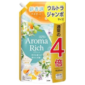 ソフランアロマリッチクレア詰替ＵＪ　１５２０ＭＬ