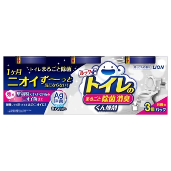 ルックプラストイレの除菌消臭くん煙剤３個