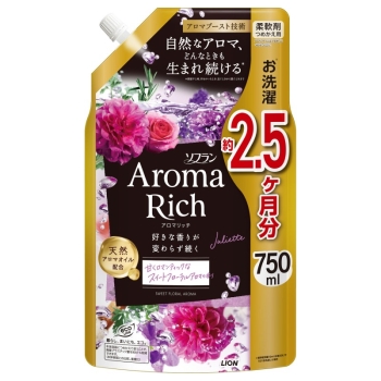 ソフランアロマリッチジュリエット　詰替え用　特大　７５０ｍｌ