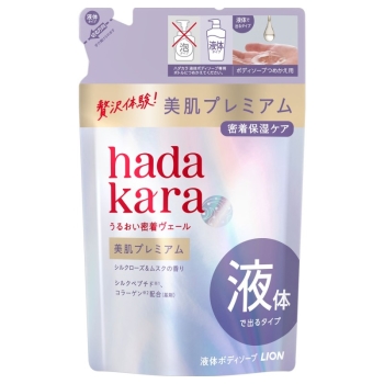 ハダカラ美肌プレミアムモイストＢＳ液詰替３６０ＭＬ