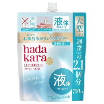 ハダカラモイストＢＳ液リッチソープ詰替大７５０ＭＬ
