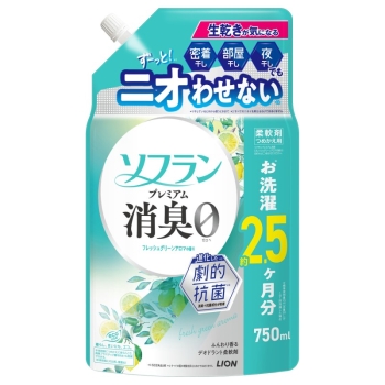 ソフランプレミアム消臭グリーンアロマ詰替７５０ｍｌ