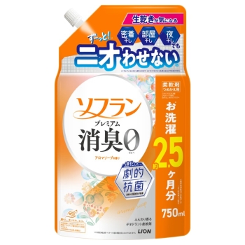 ソフランプレミアム消臭アロマソープ詰替７５０ｍｌ