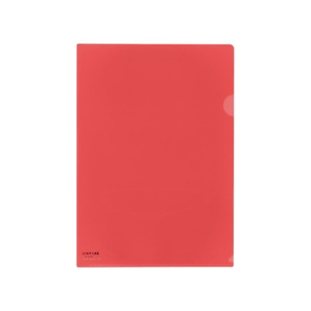 リヒトラブ　カラークリヤーホルダーＡ４　赤