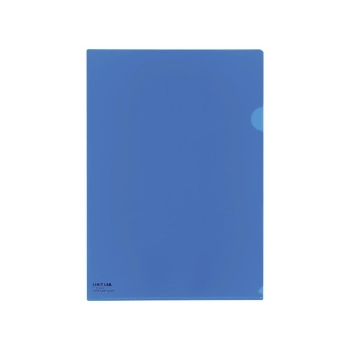 リヒトラブ　カラークリヤーホルダーＡ４　青