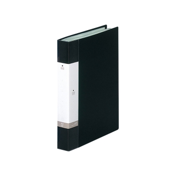 リヒトラブ　リクエスト　クリヤーブックＡ４Ｓ　６０ポケット　黒