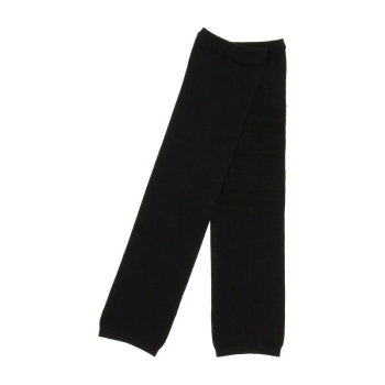 【ブラックのみ】プラスＳＯＦＴ　平無地　レッグウォーマー・アームカバー兼用