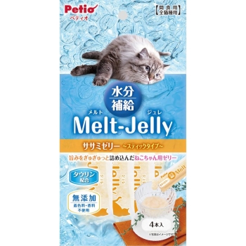 ■　メルトジュレ　水分補給　ササミゼリー　スティック　４本入