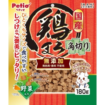 ペティオ　鶏まろ　無添加　角切り　野菜入り　１８０ｇ