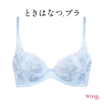 かなぴよ★リピ割-100★複数割-200★F75L×2♥️ブラショーツセット 夏のブラストレスから解放「ときはなつブラ」3／4カップブラ