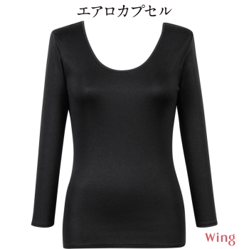 エアロカプセル（Ｒ）　トップス（８分袖）