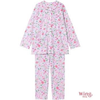 ウイングパジャマ　【ギフトBOX付】やわらかな肌ざわりの綿100％の天竺素材