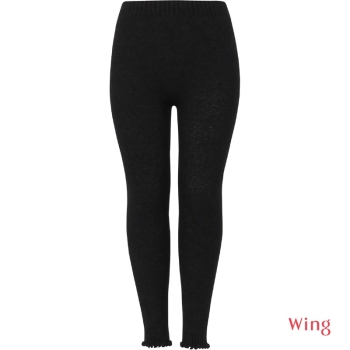 あったか毛パン　足首丈　マシュマロのようなふんわりタッチ