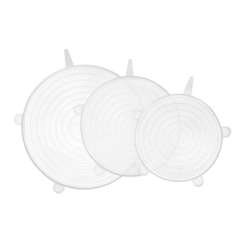 ラクーニ　丸型　シリコーンラップ　Ｌサイズ　３枚入