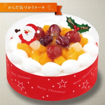 【クリスマス】タカキベーカリー卵・乳・小麦を使わないケーキ　５号