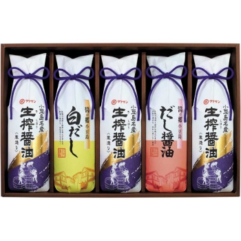 【お中元】タケサン　小豆島生搾醤油・調味料詰合せＮＴＳ－５０Ａ