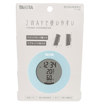 タニタ温湿度計 ブルー