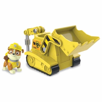 タカラトミー　パウ・パトロール　ベーシックビークル（フィギュア付き）　ラブル　パワーブルドーザー