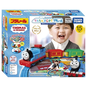 タカラトミー　プラレール　ぷっしゅでゴー！かんたんはじめてプラレール　きかんしゃトーマスセット