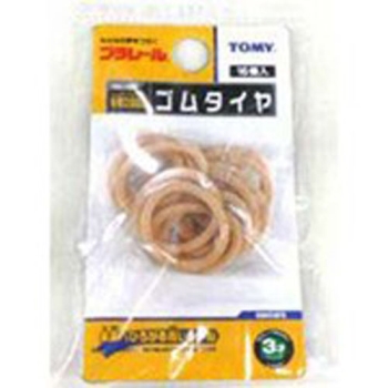 タカラトミー　プラレール　ゴムタイヤ（１６個入）