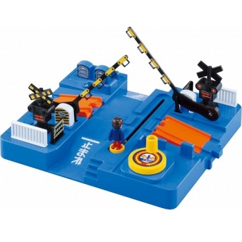 タカラトミー　プラレール　プラキッズサウンドふみきりセット　Ｊ－１９