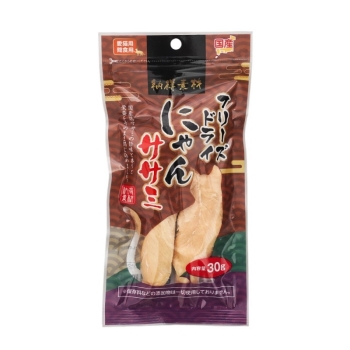 ペットライブラリー　納得素材　フリーズドライ　にゃんササミ３０ｇ