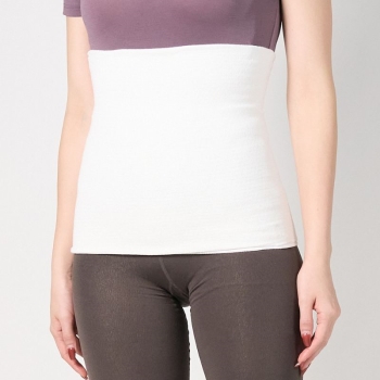 いつもの肌着　婦人　制菌　シルク混腹巻