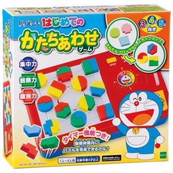 エポック社　ドラえもん　はじめてのかたちあわせゲーム