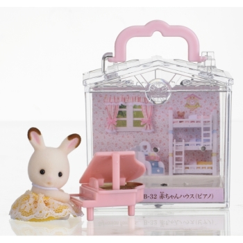 エポック社　シルバニアファミリー　赤ちゃんハウス（ピアノ）　Ｂ－３２