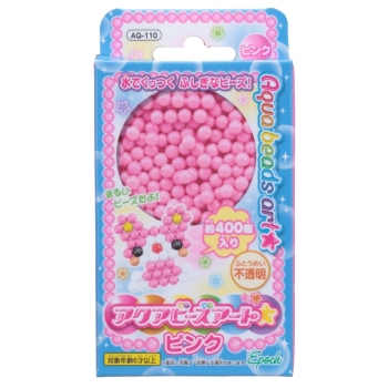 エポック社　アクアビーズ　単色　ピンク　ＡＱ－１１０