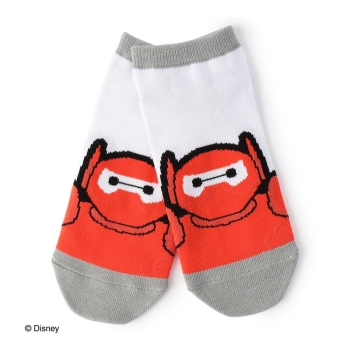 レディース　ベイマックス　ショート丈ソックス