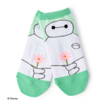 レディース　ベイマックス　ショート丈ソックス