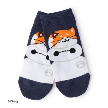 レディース　ベイマックス　ショート丈ソックス