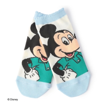 レディース　ディズニーキャラクター　ショート丈ソックス