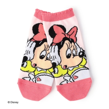 レディース　ディズニーキャラクター　ショート丈ソックス