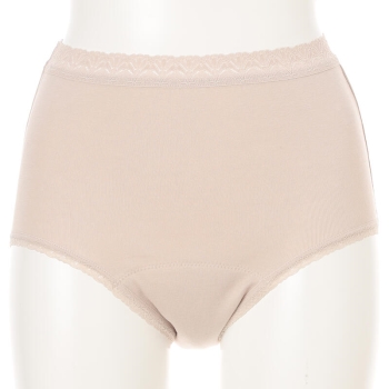 いつもの肌着【日本製】綿１００％　吸水ショーツ２０ｃｃ＜はきこみ丈ふかめ＞