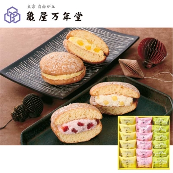 【お歳暮】亀屋万年堂　ナボナ３種１８個入　ＮＣＳＰ３０