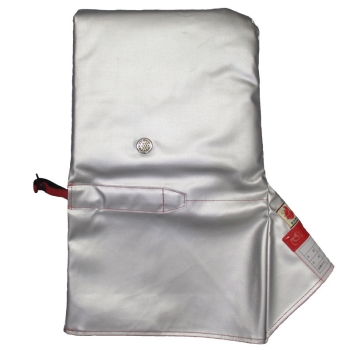 防災ずきんアルミ　２８×４９ｃｍ　シルバー