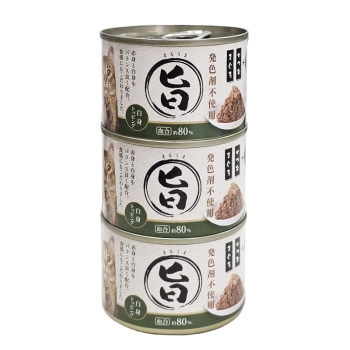 まるうま　かつおまぐろ白身トッピング　１６０ｇ×３缶
