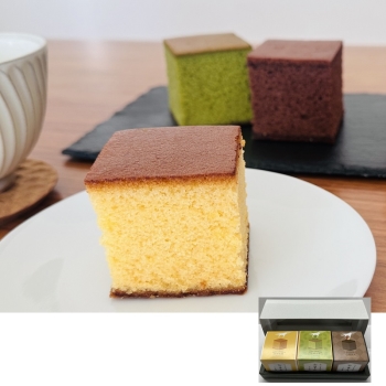 三源庵  キューブカステラおまん ３個