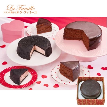 【お歳暮】フランス菓子工房ラ・ファミーユ　半熟ザッハトルテ
