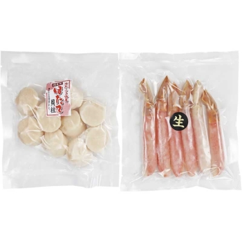【お中元】キョクイチフーズ　ずわいがにとほたてのお刺身セット