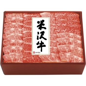 【お中元】米沢牛黄木（おおき）　米沢牛バラ焼肉用　ＹＹ８０
