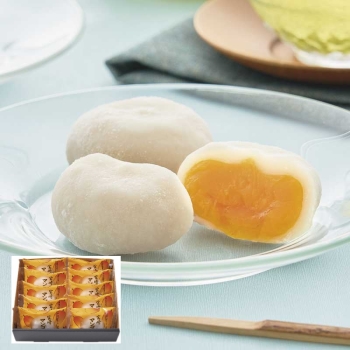 スクイーズ 極み梅 シロ 大福 大福餅 マンゴー のびーる豆大福 串団子 お中元】大福のひむか屋 宮崎マンゴー大福10個 HIB-01A