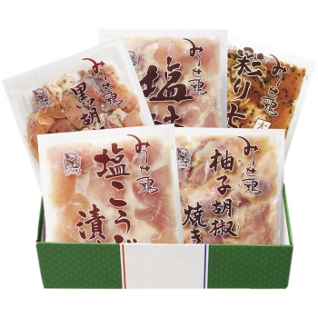 【お中元】ヨコオフーズ　みつせ鶏焼き三昧
